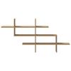 Wall Shelf Artisan Oak 124.5 X 18 X 60.5 Cm Particleboard