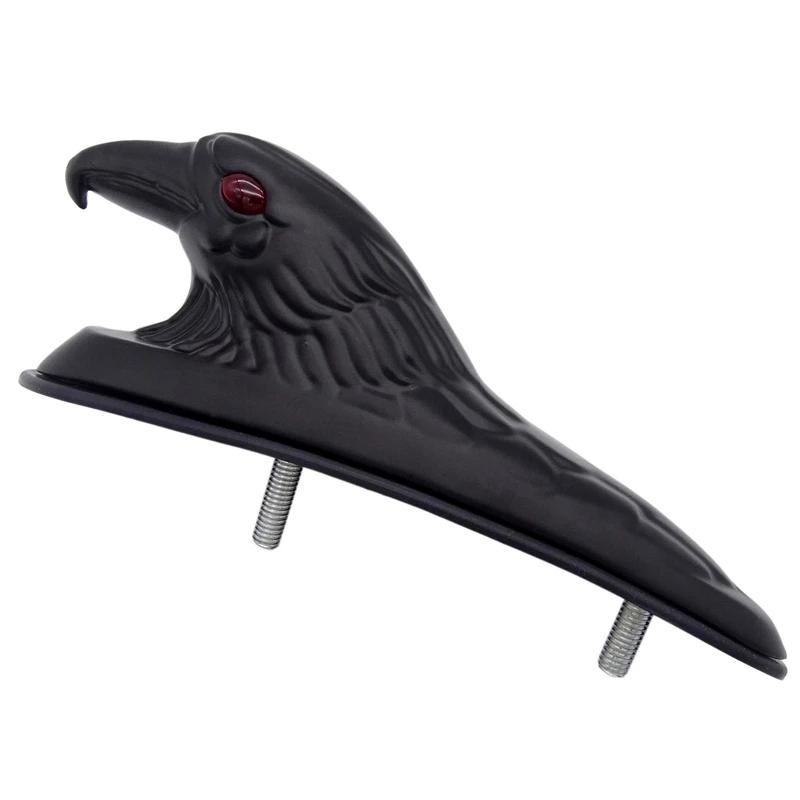 Motorbike Front Fender Universal Motorcycle Eagle Head Ornament Mudguard Decoration чёрный