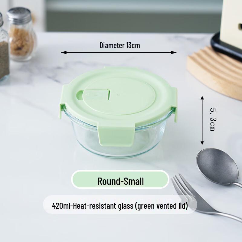 Ru Han Sealed Leak-Proof Glass Storage Containers