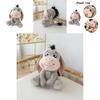 Cute Grey Plush Donkey Toy For Kids Soft And Cuddly Stuffed Animal Doll, Perfect Gift For Children