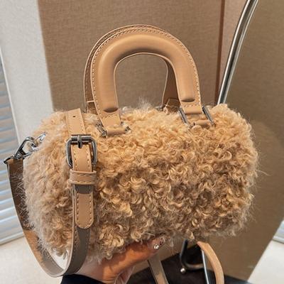 Neue Herbst Umhängetasche Handtasche flauschig Nische flauschig hochwertig Tasche Damentasche