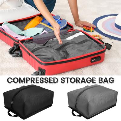 16L One Way Valve Vacuum Compression Bag Waterproof Airtight Zipper Closure Travel Vacuum Bag With Visible Window for Frequent