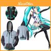 Hanorac Confortabil Hatsune Miku Vocaloid Anime Cu Design Grafic Vibrant 3D Pentru Confort