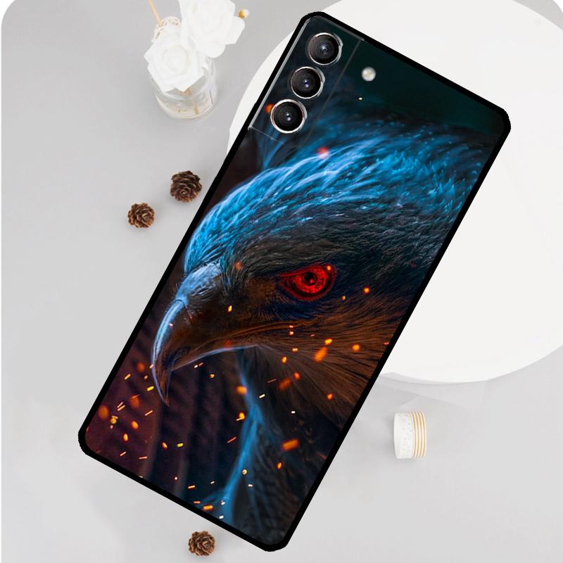 Eagle Hawk Bird Animal Phone Case For Samsung Galaxy S25 S26 Ultra S20 S21 S22 S23 S24 S10 Plus S25 FE Funda Cover