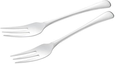 Shimomura Planning Pasta Fork Set of 2 In Dishwasher Safe Shiny Mirror Finish Simple Design Easy To Roll Total Length 19cm Stainless Steel Status