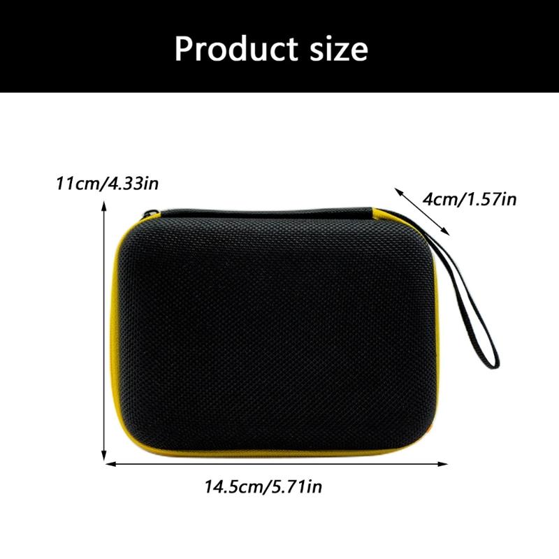 Carry Case for BATLEXP G350 Scratchproof Storage Case Handheld Game Console Shockproof Protector Case with Mesh Pocket