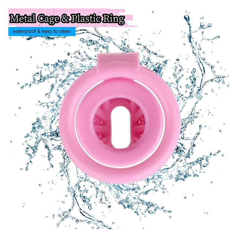 Pink Pure Chastity Lock Hive Grid Lightweight Chastity Abstinence Sexy Sex Product
