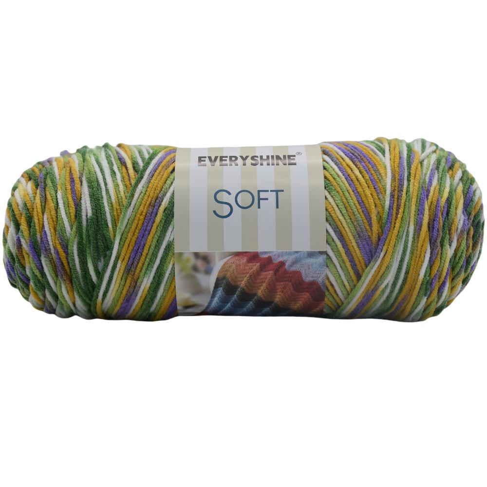 6pcs Gradient Super Bulky Yarn for Blankets Jumbo Polyester Bundle (1.14kg) - Extra Thick Multicolor DIY Knitting Crochet Kit for Chunky Home Decor