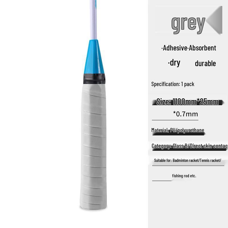 Anti-Slip Shock-Absorbent Overgrip for Rackets & Fishing Rods