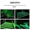 High Adhesion Wear-Resistant Self-Luminous Reflective Safety Tape for Stairs and Stage Positioning 