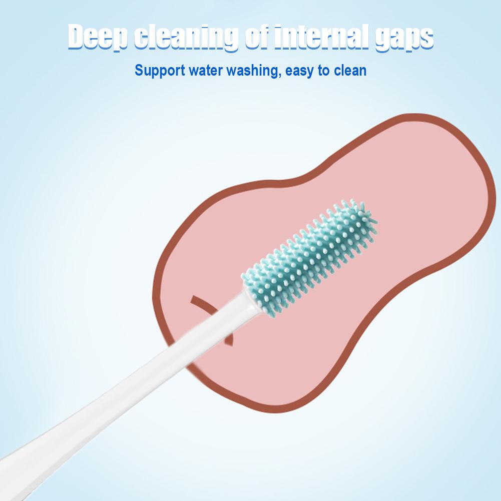 Soft Silicone Cleaning Brush, Drying Stick Rod, Sex DoII's Vagina Anal Masturbator Masturbation Cup Mildew Resistant Desiccation