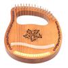 Harp 16 String Portable Small Mahogany Okoman Wood Beginner Musical Instrument HP?16