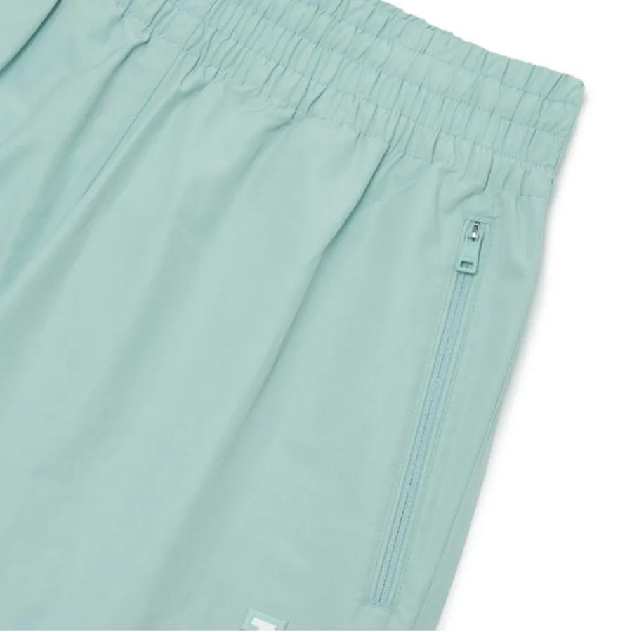 New MLB Base Logo FW22 Knitted Sweatpants Women's Light Blue 3FWPB0124-07BLL