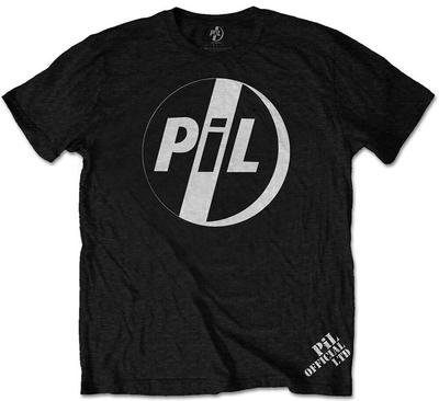 Public Image Ltd White Logo Black Unisex T-Shirt - Men's Summer Cotton Graphic Tee