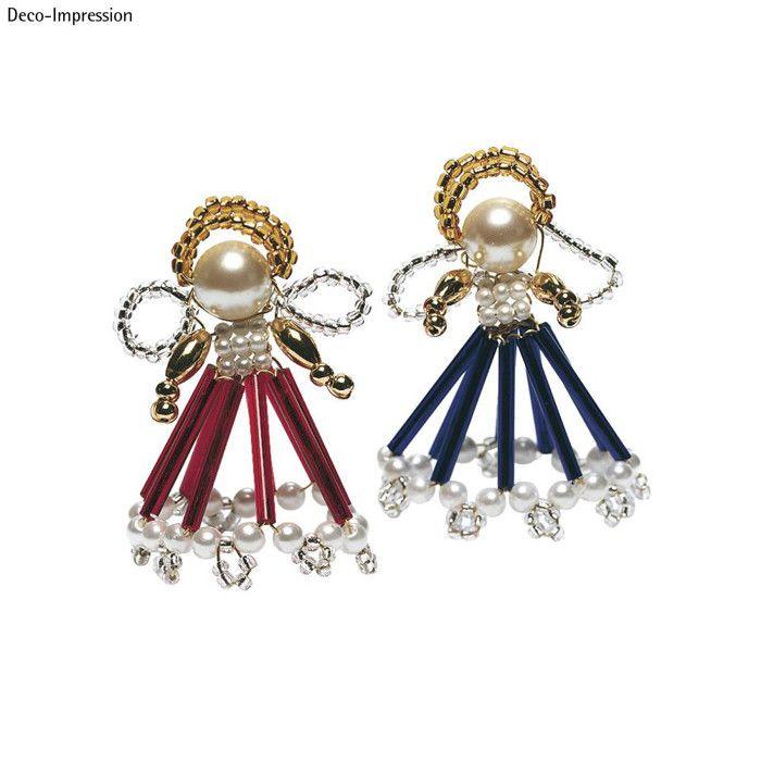 Olives de cire, 6x3mm, blanc, 50 pces