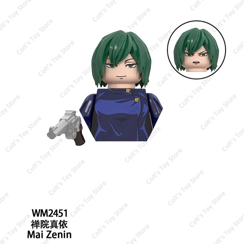 

NEW Jujutsu Kaisen Toys Satoru Gojo Itadori Yuji Mini Action Figures Building Blocks Classic Japan Anime Dolls Model Kids Gifts