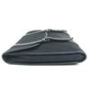 GUCCI 145852  Logo GG Bag Pouch Flap Cluch Bag Clutch bag GGCanvas/Leather Black