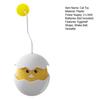 Eggshell Cat Tumbler Interactive Cat Tumbler Toy Gum Relief Teether Reduces Boredom Battery-powered Kitten Toy
