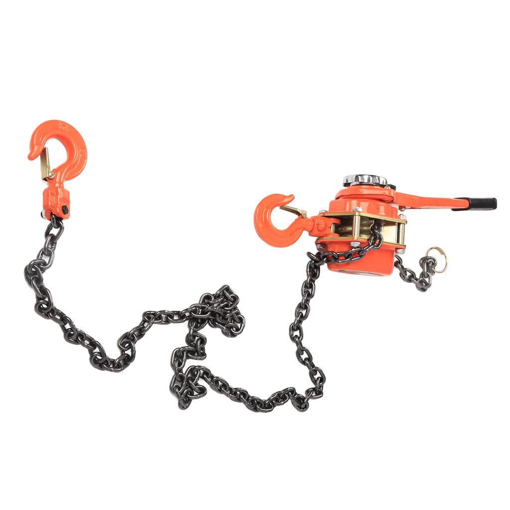 1 Set Alloy Steel 1.5Ton 10ft Lever Chain Hoist Ratchet Puller Lifting Equipment