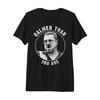 Big Lebowski Calmer Than You Are Premium Tri Blend T Shirt Vintage Washed Graphic Streetwear Top For Everyday Wear