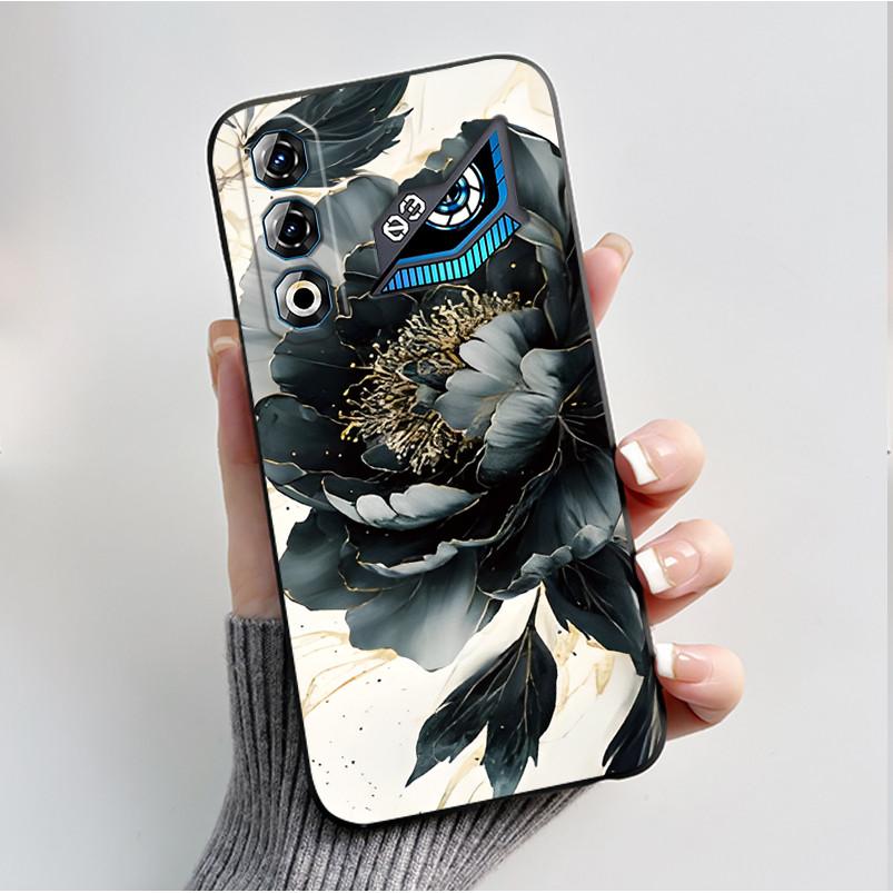 For ZTE Nubia Neo 3 Neo3 GT 5G Case Z2465N Shockproof Silicone TPU Butterfly Flower Back Cover For Nubia Neo 3GT Soft Phone Case