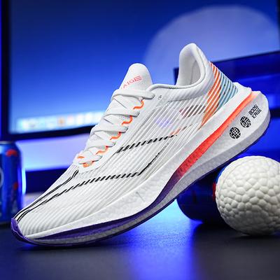 Buty do biegania Męskie Profesjonalne Wyścigowe Oddychające Buty do Biegania Podeszwa EVA Miękkie Męskie Sneakersy