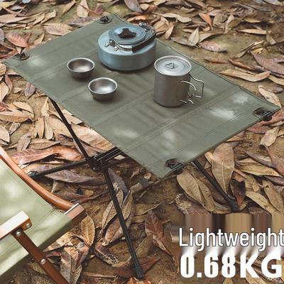 Portable Folding Camping Table, Lightweight Aluminum Alloy Outdoor Dining Table
