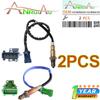 2 neue Lambdasonden (vor und nach dem Katalysator) 0258006028 0258006185, kompatibel mit Citroën Berlingo C2 C3 C4 C8 Xantia Picasso