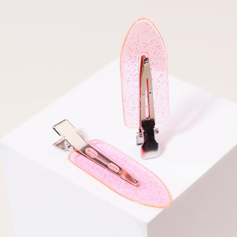 10-50pcs seamless fashion girl transparent hair clips makeup facial accessory clips styling hair clips Special for real hair wig