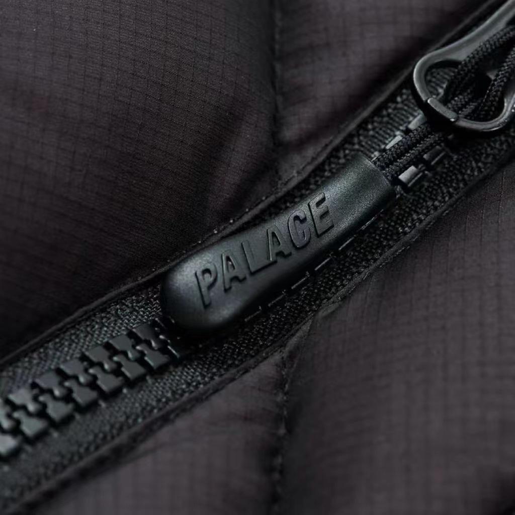 PALACE Wasserdichte Baumwolljacke mit Kapuze für Herren - Winddicht, Warm, Herbst/Winter Freizeit-Sportbekleidung, Trendige Marke