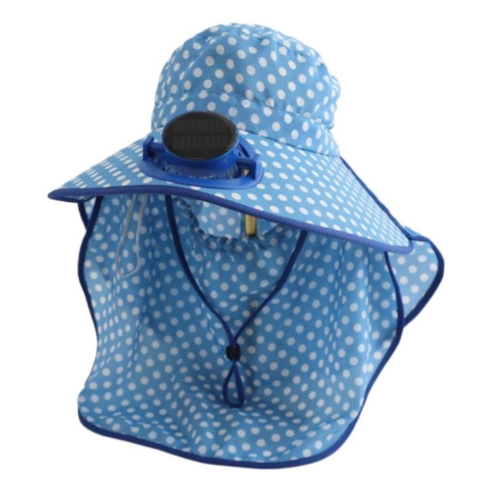 USB Charging Sun Cap Anti-UV Cooling Fan Hat Sunscreen Cap Fisherman Hat  Summer Season