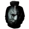 2026 Herbst Halloween Horror Michael Myers 3D-Druck Herren Damen Kinder Hoodies Harajuku Streetwear Kapuzen-Sweatshirts Pullover