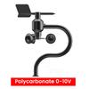 Polycarbon 1-61m/s Wind Speed Sensor 161° Wind Direction Transmitter Agricultural Weather Station Monitoring Transmitter