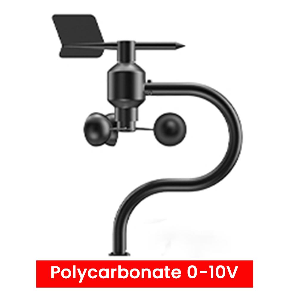 Polycarbon 1-61m/s Wind Speed Sensor 161° Wind Direction Transmitter Agricultural Weather Station Monitoring Transmitter
