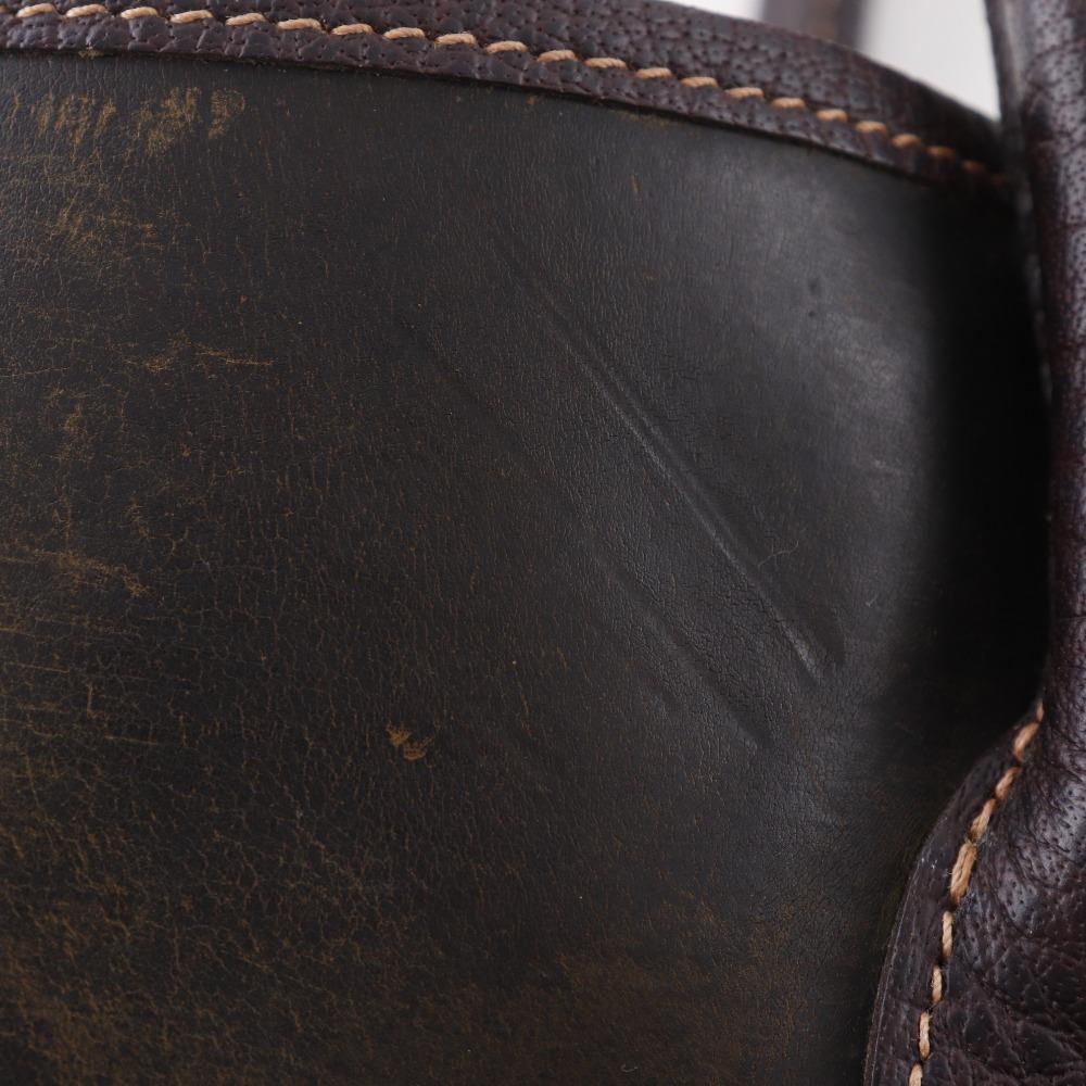 Hermes Garden Party PM Tote Bag Brown Amazonia Women Used