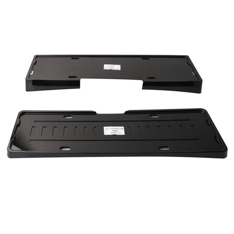 2026 Zhiji LS6 Full-Coverage Green License Plate Frame for New Energy Vehicles.