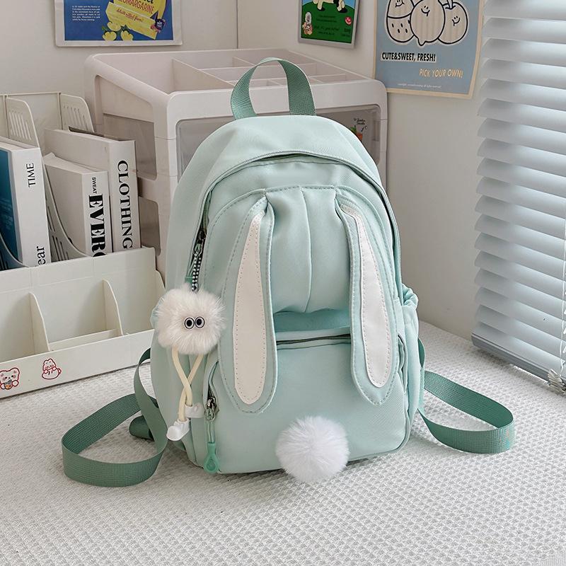 School Bag High Value Japanese Girl Ins Travel Shopping Mini Backpack Milk Huhu Children Spring Outing Research Small Backpack