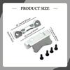 Rear Pin Mounts Aluminum Alloy 1/24 Lightweight Accessories Sturdy Professional Compact Replace RC