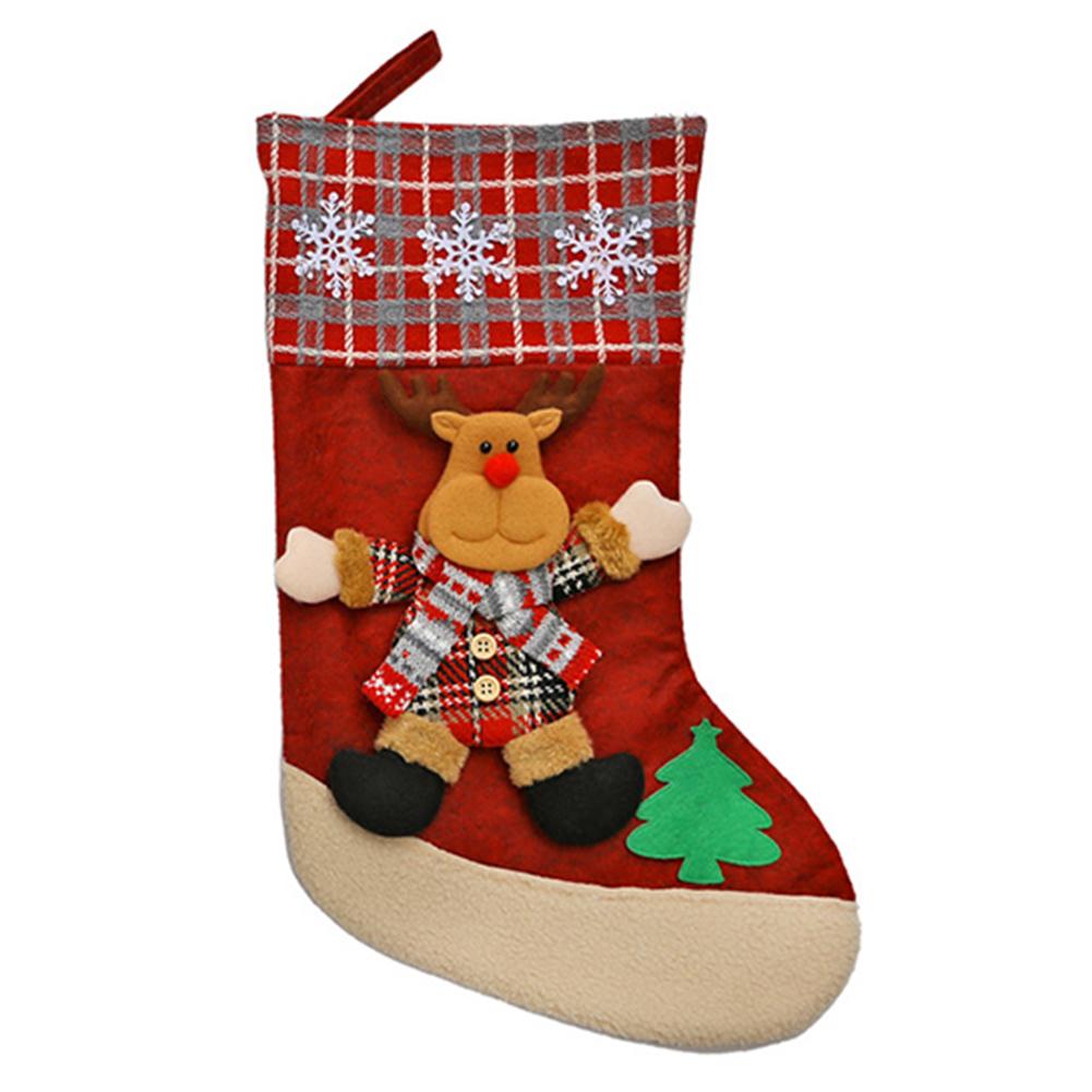 YAFEX Christmas Stocking Fireplace Large Santa Stocking For Hanging Stocking For Fill 2025 Hot Sale Brand. New And High Quality