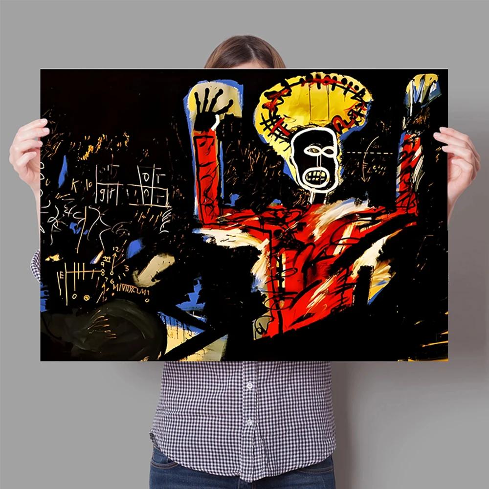 Graffiti Abstract Art Canvas Poster Surrealist Avant-Garde Wall Art Painting Print Picture Shop Restaurant Home Room Decor Mural