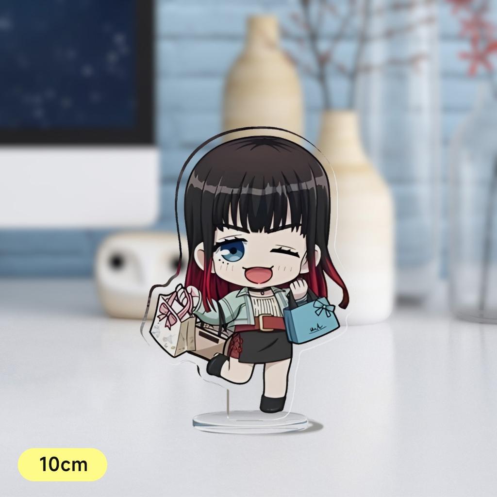 Anime Wind Breaker 10cm Acrylic Stand Sakura Haruka Yukai Akihiko Su Fang Q Version Mini Figure Model Plate Gift