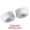 ABS Plastic Chrome Door Mirror Covers Trim Car Accessories Car Stickers For Toyota Hiace Commuter     2024