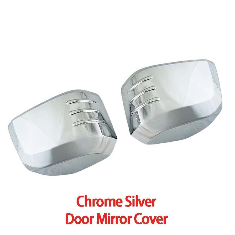 ABS Plastic Chrome Door Mirror Covers Trim Car Accessories Car Stickers For Toyota Hiace Commuter     2024