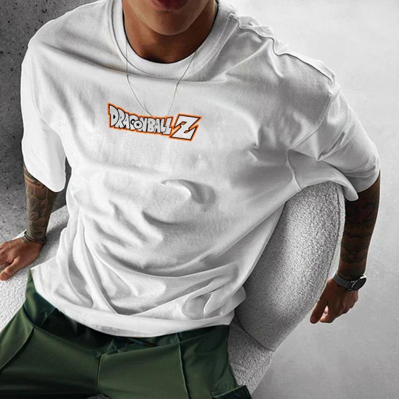 Dragon Ball Super, Sun Wukong, Animation Personality Printing Heavy Cotton T-Shirt, Handsome Cartoon Men'S And Women'S T-Shirt Short Sleeve Shirt