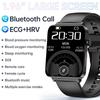 SACOSDING ECG+PPG Bluetooth Call Smart Watch Men Blood Pressure Body Temperature Health Monitoring Remote Care Smartwatch Women