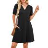 Women's Fashionable And Casual Short Sleeved Dress