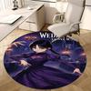 Wednesday Addams,Season 2 Chair Mat Round Rug Office Carpet, Machine Washable, Non Slip, Suitable for Living Rooms, Bedrooms