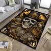Skull Print Rug - home decoration Carpet For Living Room Bedroom Flooring Computer Chair Area Rug