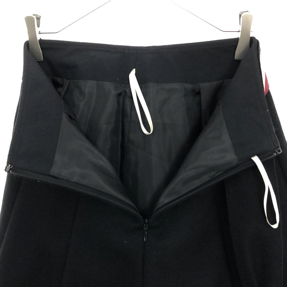 BLUE LABEL CRESTBRIDGE Wool Sanyo Shokai Mini Skirt Women Used