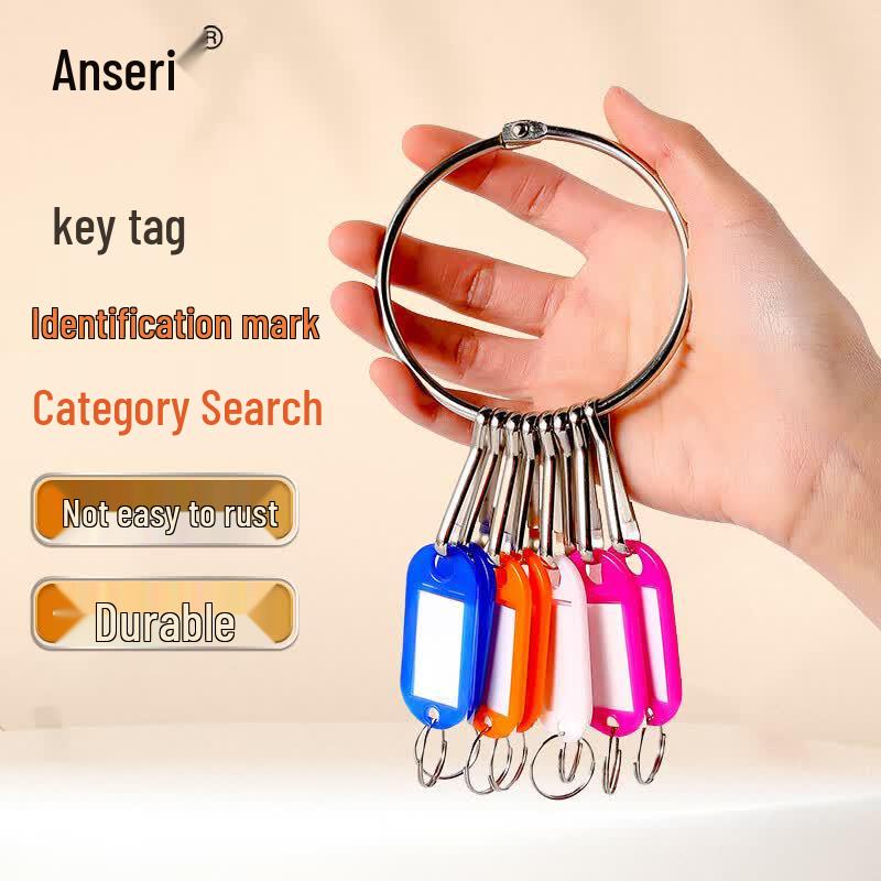 Ansai Rui 10-Key Stainless Steel Key Storage Panel